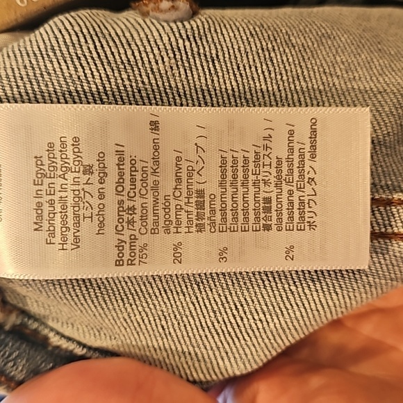 NEW! MADEWELL High-Rise Cut Off Cuffed Denim Jean Shorts. - Picture 8 of 8